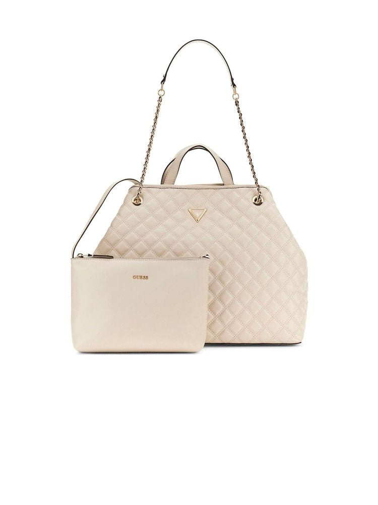 Guess 100% Polyurethane tote bag in beige