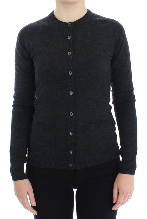 Dolce & Gabbana 100% Wool cardigan in gray