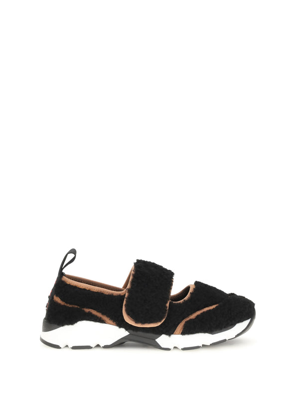 Marni Upper: 100% polyamide; Sole: 100% rubber sneakers in black