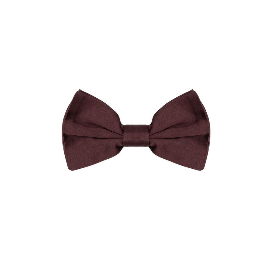 Dolce & Gabbana Silk bow tie in burgundy