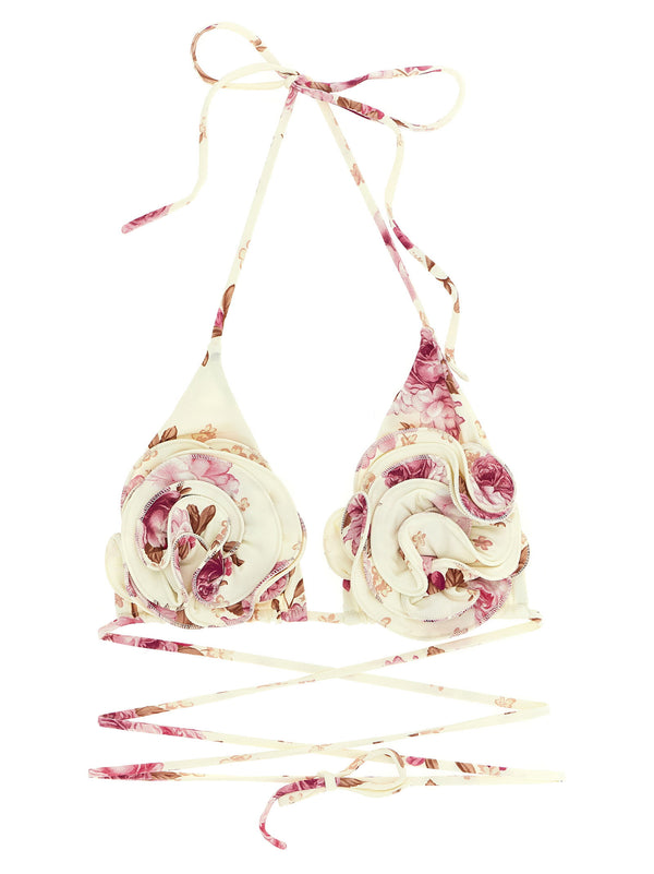 Magda Butrym bikini top in cream