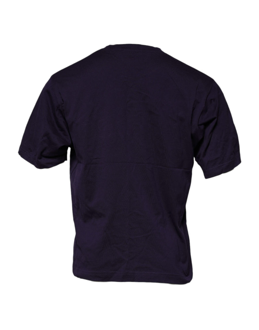 Dolce & Gabbana 100% Cotton t-shirt in purple