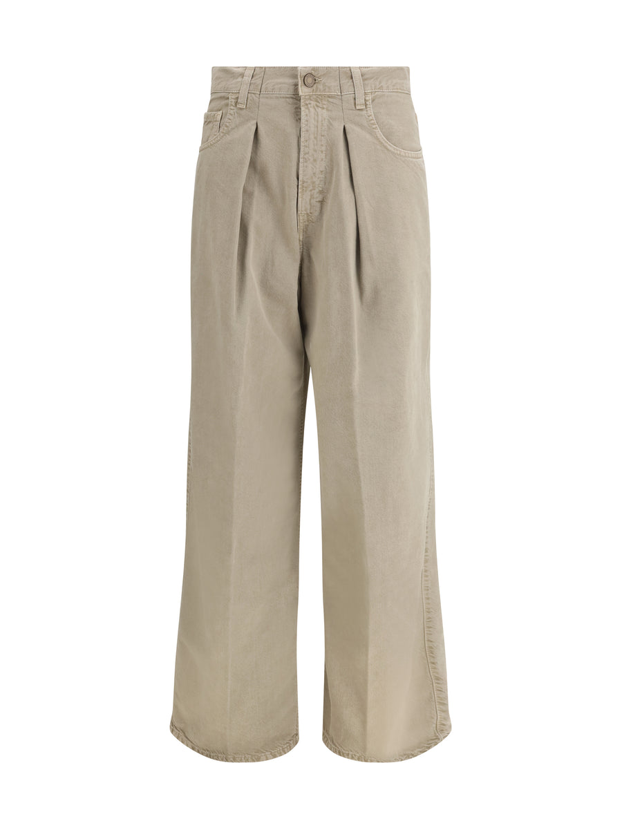 Haikure 100% Cotton jeans in beige