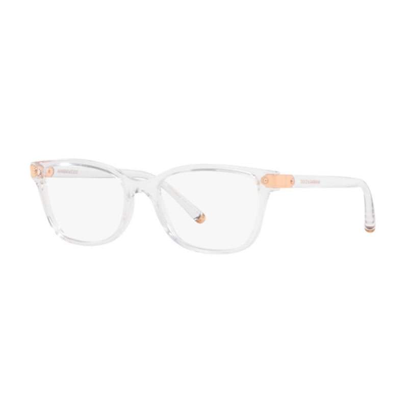 Dolce & Gabbana DG50363133 Acetate frame eyeglasses in clear