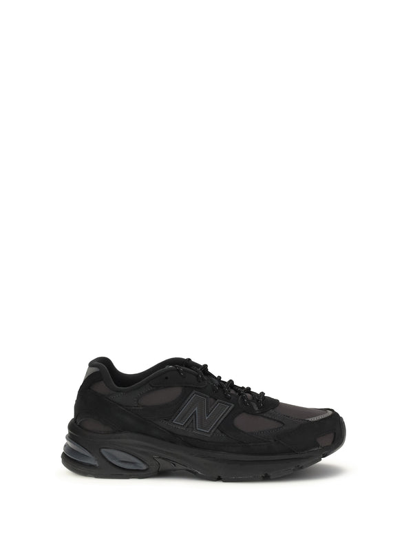 New Balance Upper: 100% Calf Leather; Sole: 100% Rubber sneakers in black
