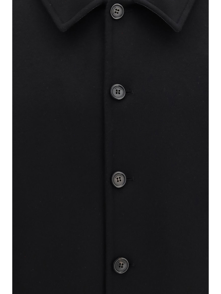 Jacket Wool And Cashmere Black