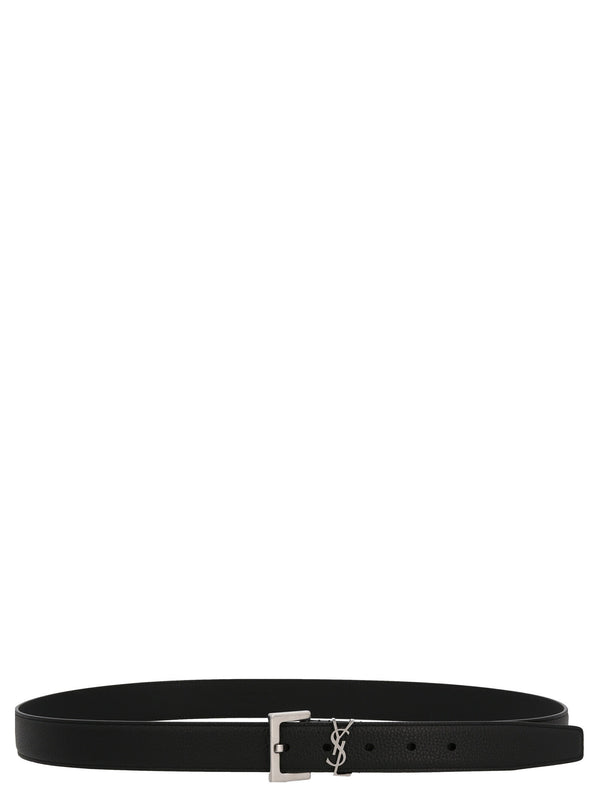 Saint Laurent حزام — أسود