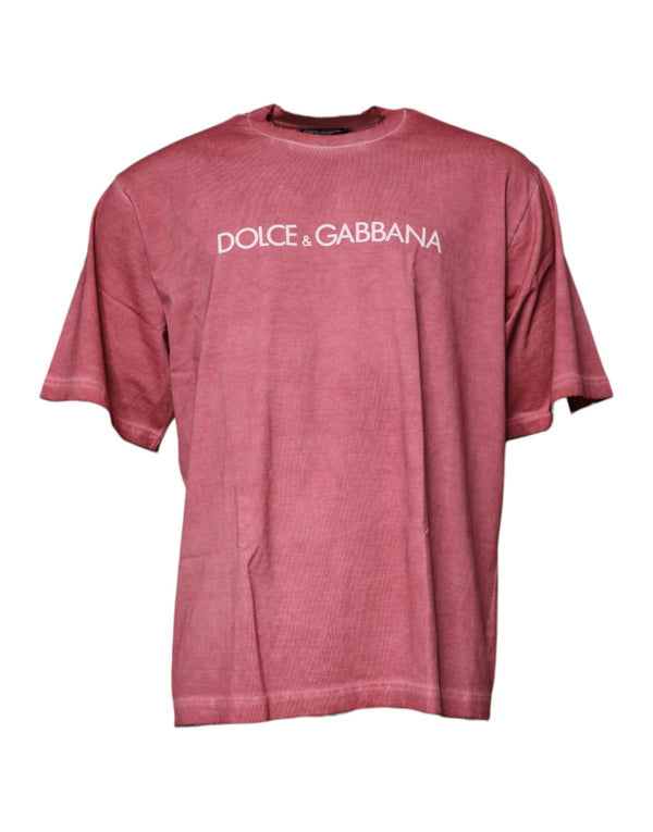 Dolce & Gabbana 100% Cotton t-shirt in pink