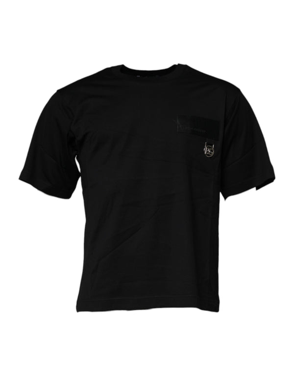 Dolce & Gabbana 100% Cotton t-shirt in black