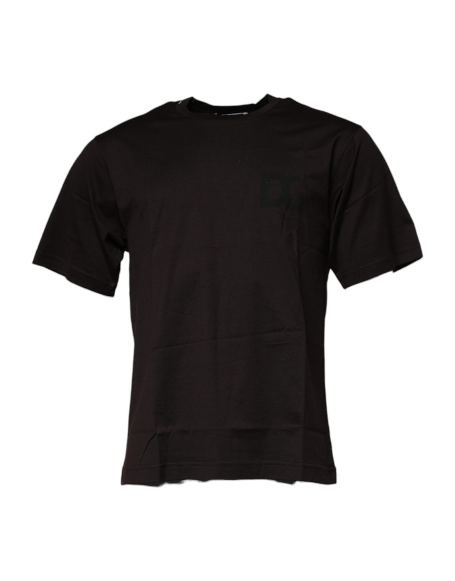 Dolce & Gabbana 100% Cotton t-shirt in brown
