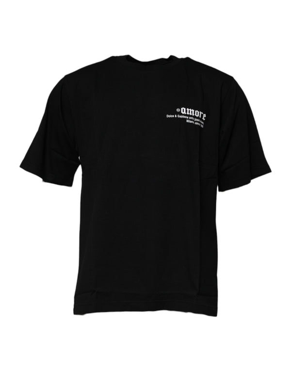 Dolce & Gabbana 100% Cotton t-shirt in black