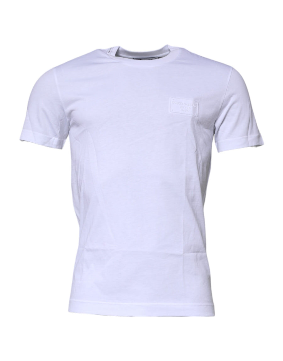 Dolce & Gabbana 100% Cotton t-shirt in white