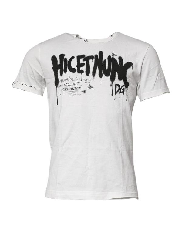 Dolce & Gabbana 100% Cotton t-shirt in white