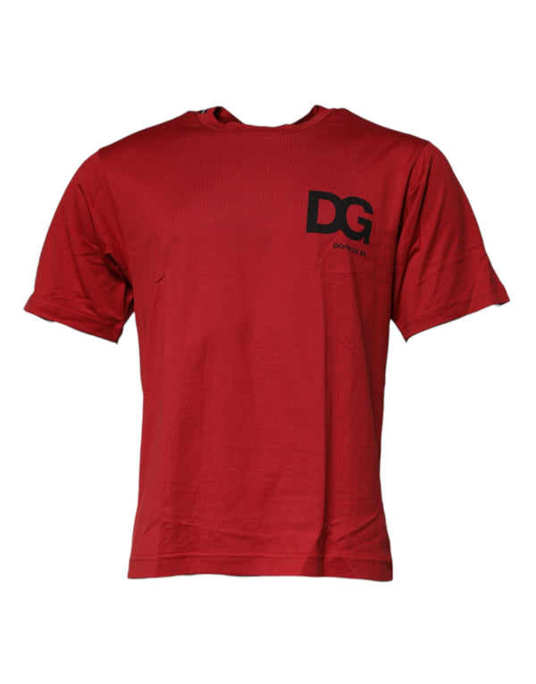 Dolce & Gabbana 100% Cotton t-shirt in red