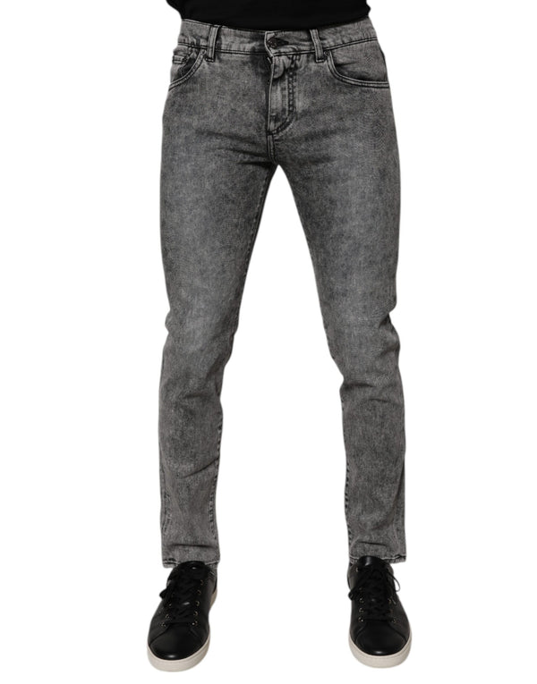 Dolce & Gabbana 98% Cotton 2% Elastane jeans in gray