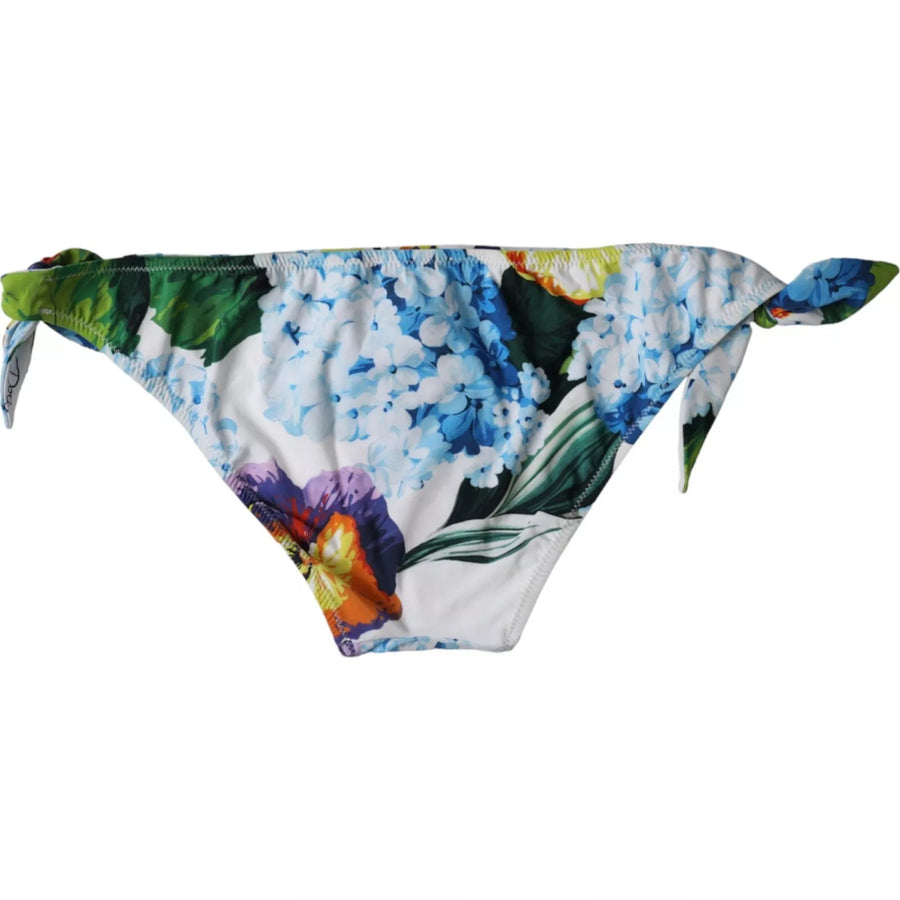 Dolce & Gabbana 75% Nylon 25% Elastane bikini bottom in white