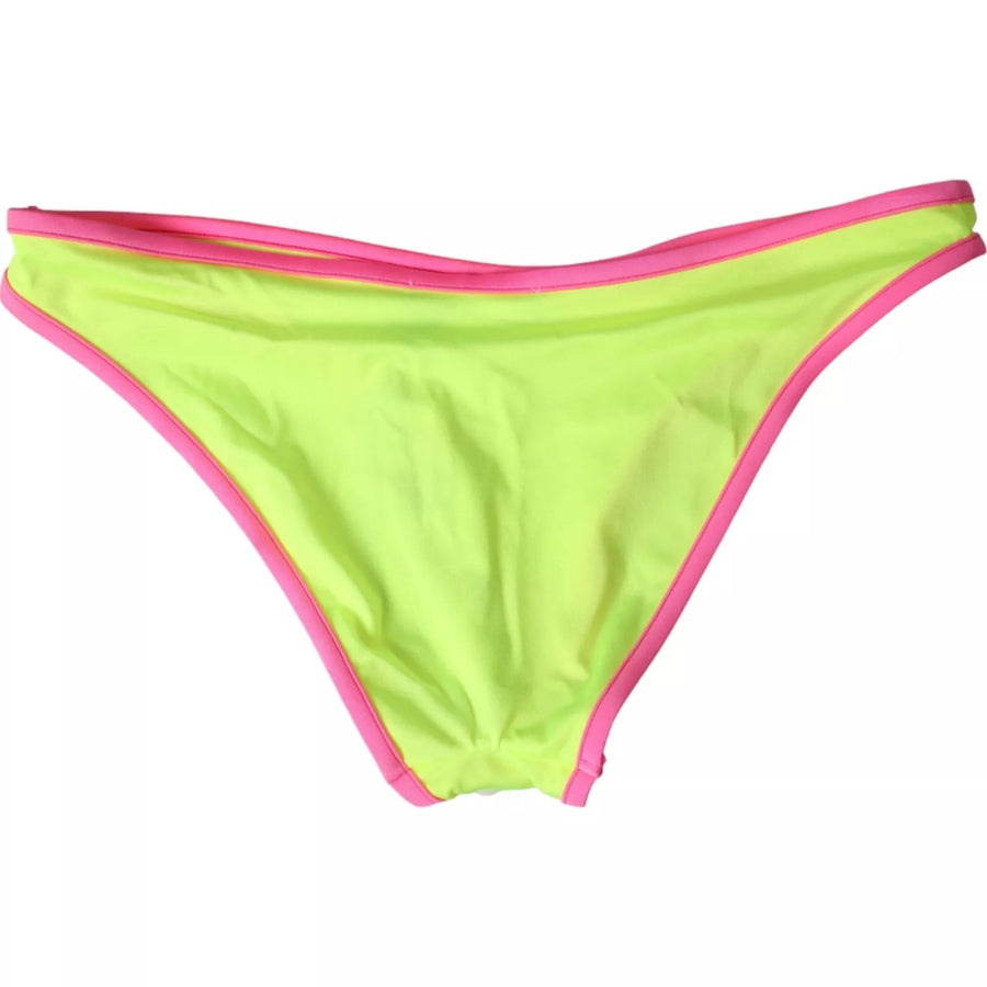 Dolce & Gabbana 80% Nylon 20% Elastane bikini bottom in yellow
