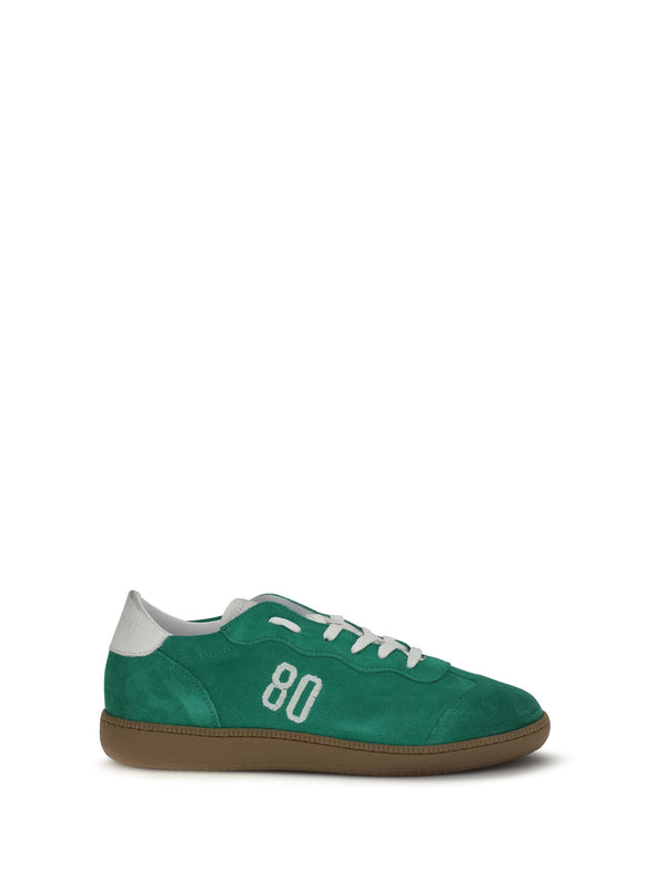 Be980 Upper: 100% suede; Sole: 100% rubber sneaker in green