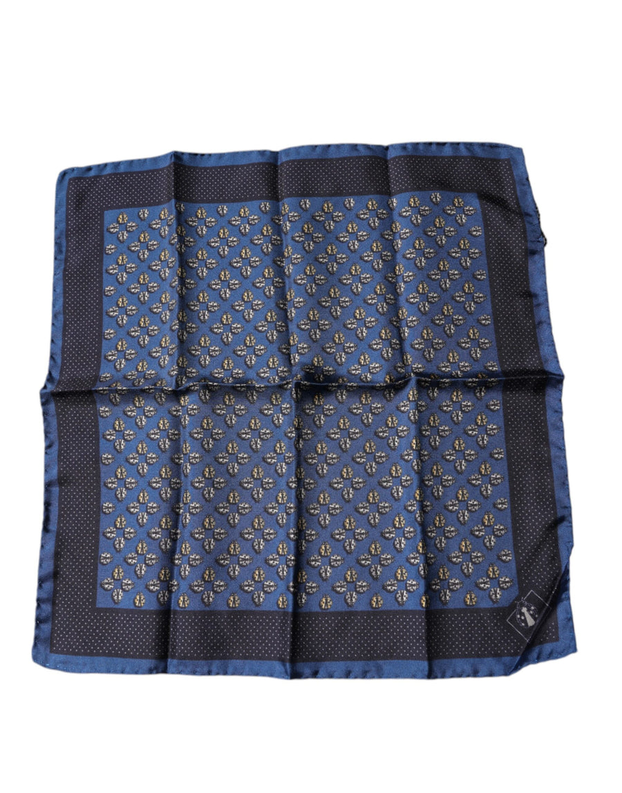 Dolce & Gabbana 100% Silk handkerchief in blue