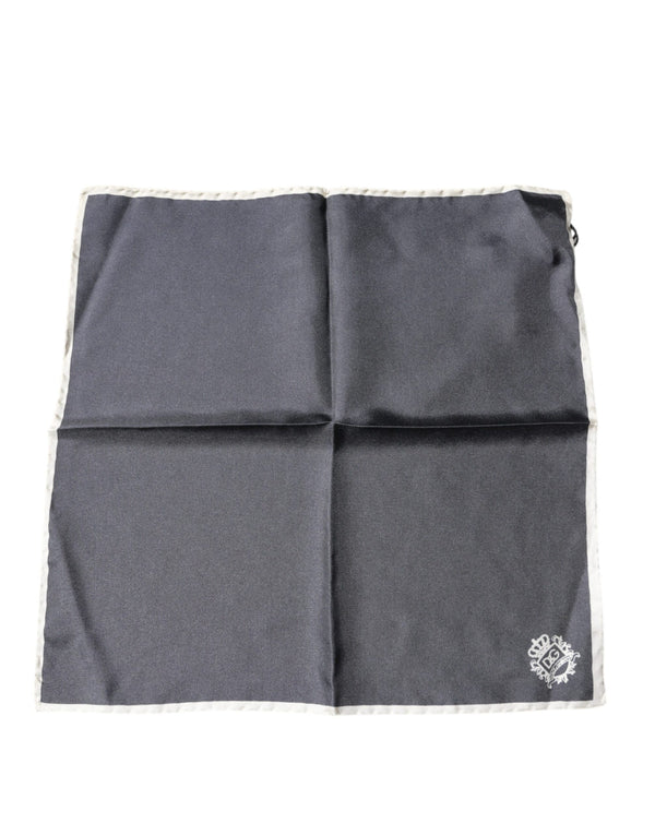 Dolce & Gabbana 100% Silk handkerchief in gray