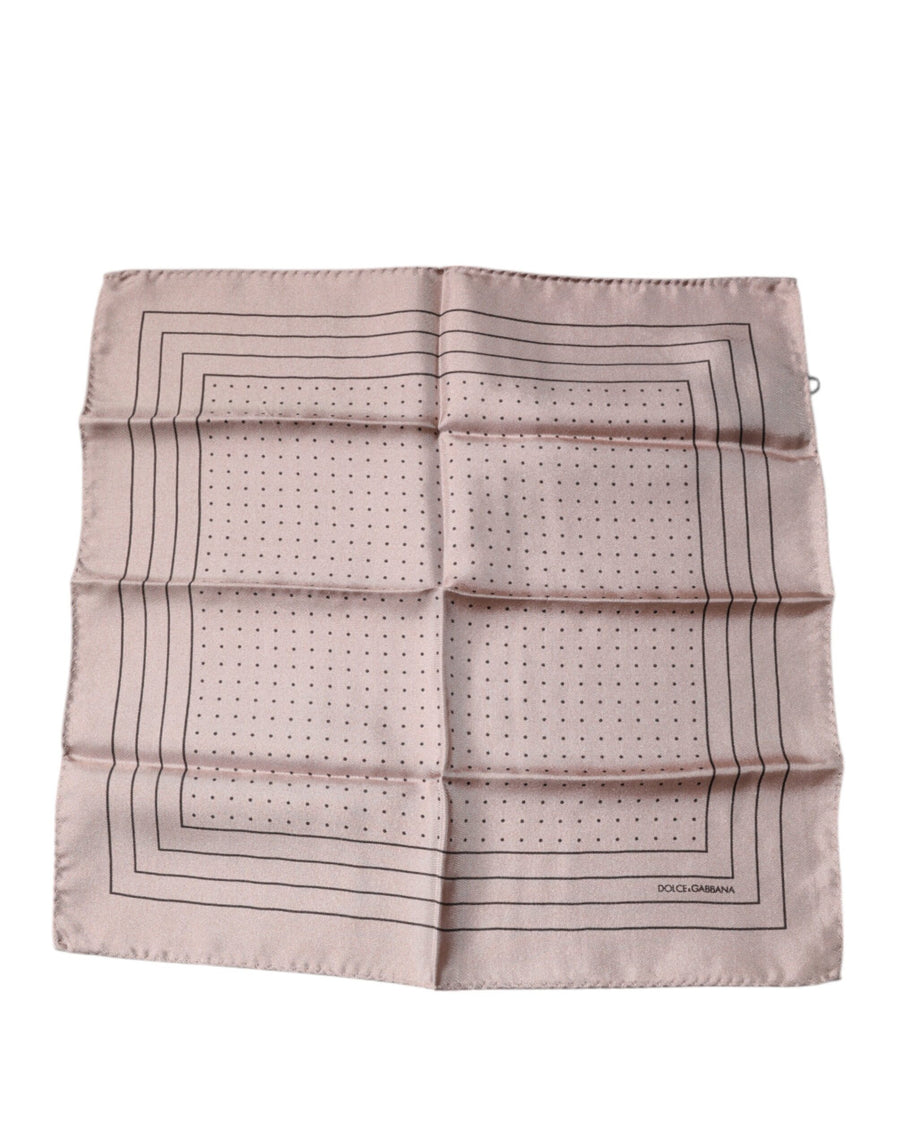 Dolce & Gabbana 100% Silk handkerchief in pink