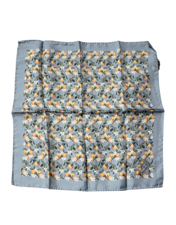 Dolce & Gabbana 100% Silk handkerchief in gray