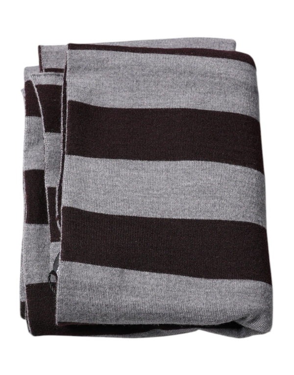 Dolce & Gabbana 100% Virgin Wool scarf in black