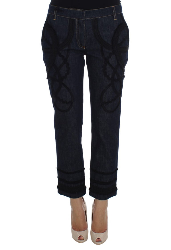 Dolce & Gabbana 100% Cotton jeans in blue