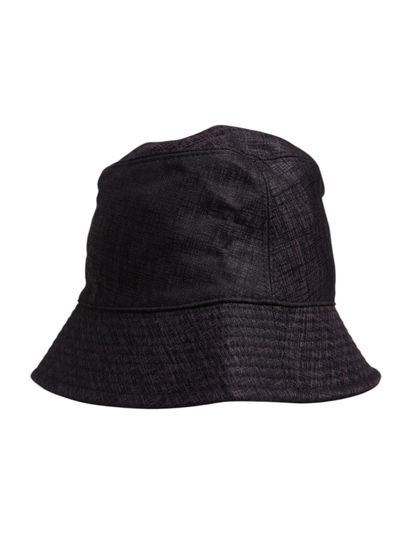 Dolce & Gabbana HAT9731 100% Nylon bucket hat in black
