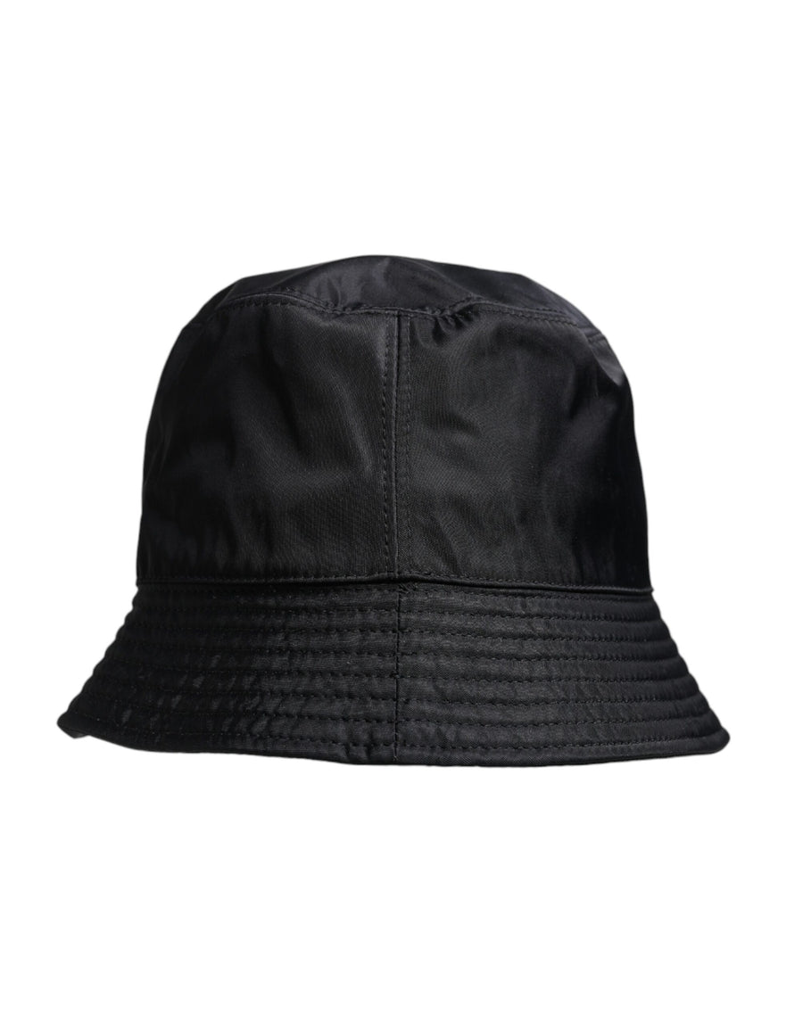 Dolce & Gabbana HAT9791 100% Cotton bucket hat in black