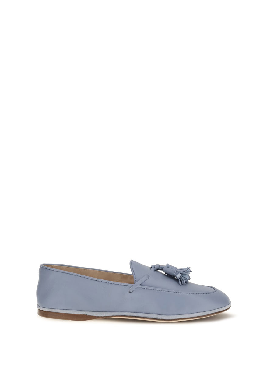 Fratelli Rossetti 100% Calf Leather Bos Taurus loafer in blue