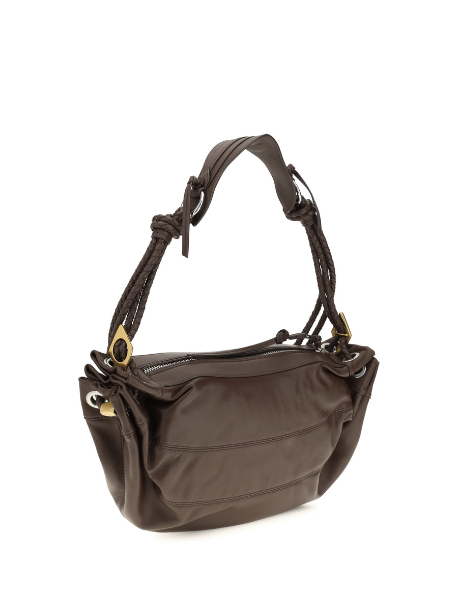 Shoulder Bag Maia Chocolate Lambskin