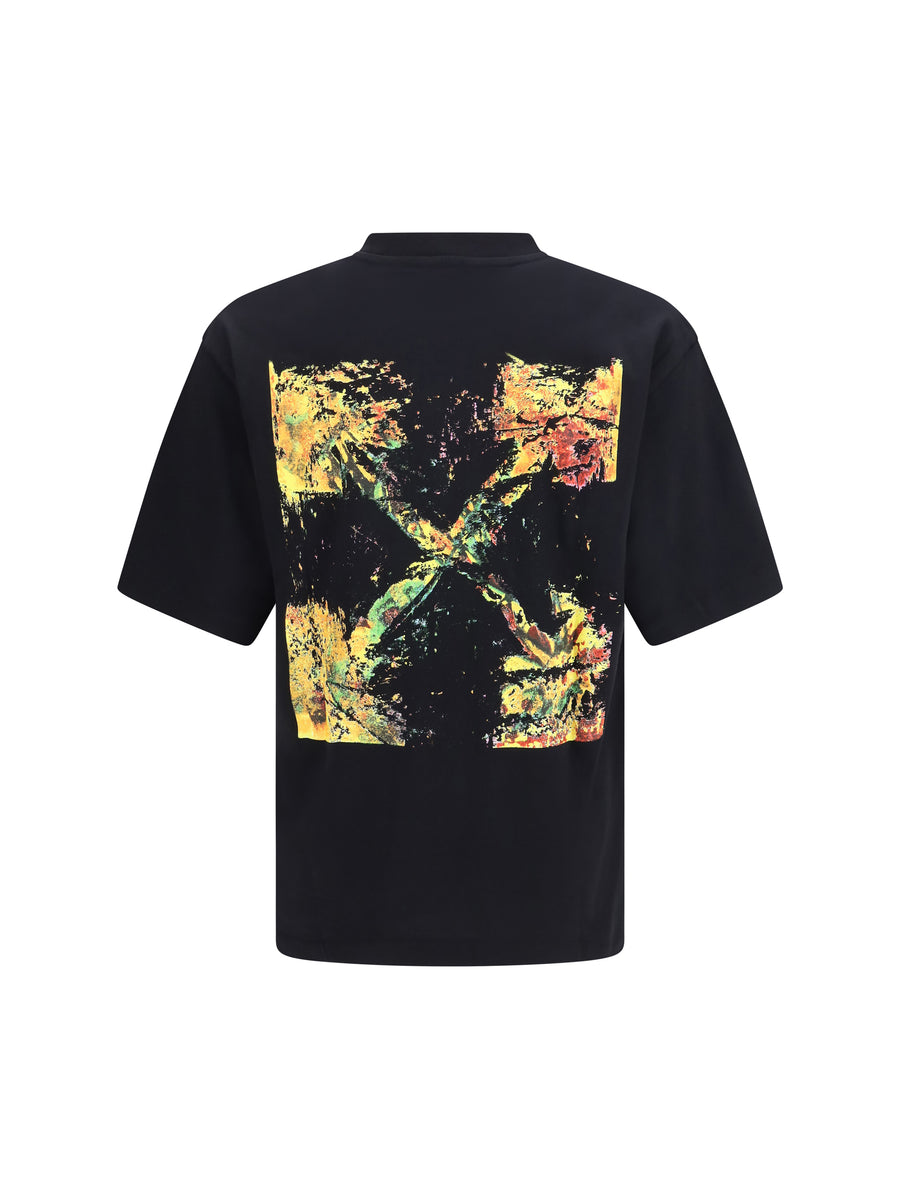 T-Shirt Spices Arrow Black Cotton T-shirts