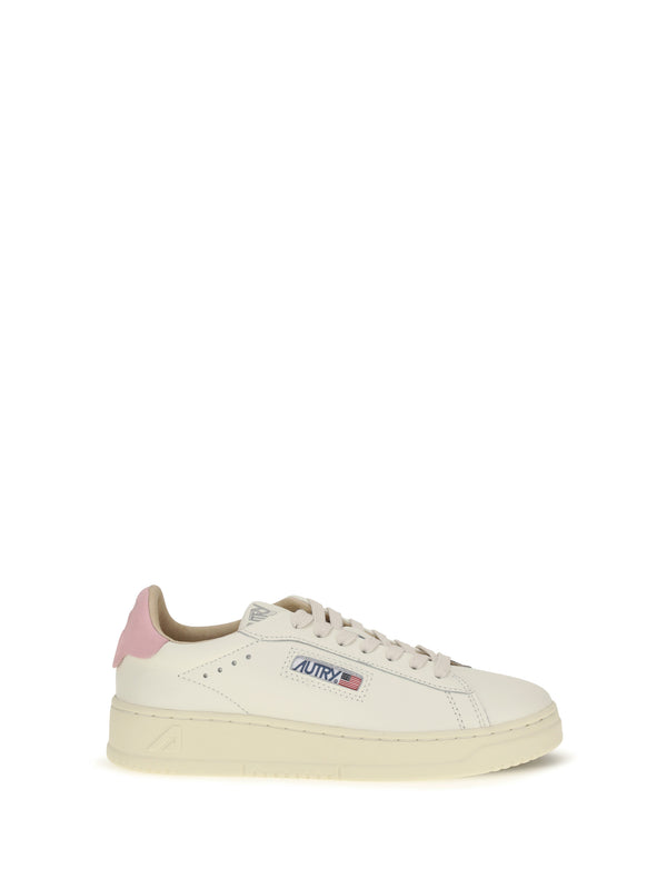 Autry Upper: 100% calf leather; Sole: 100% rubber sneaker in beige