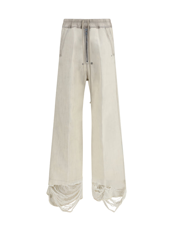 Rick Owens 100% Cotton jeans in beige