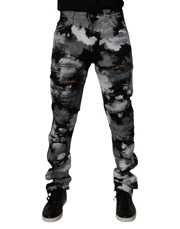Dolce & Gabbana 100% Cotton jeans in black