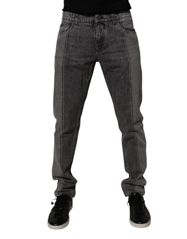 Dolce & Gabbana 100% Cotton jeans in gray