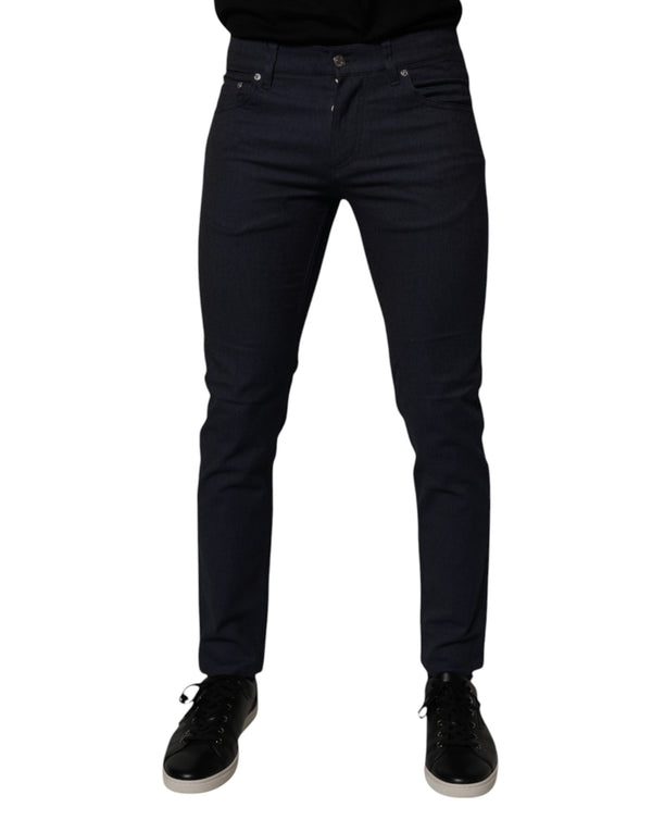 Dolce & Gabbana 98% Cotton 2% Elastane jeans in navy