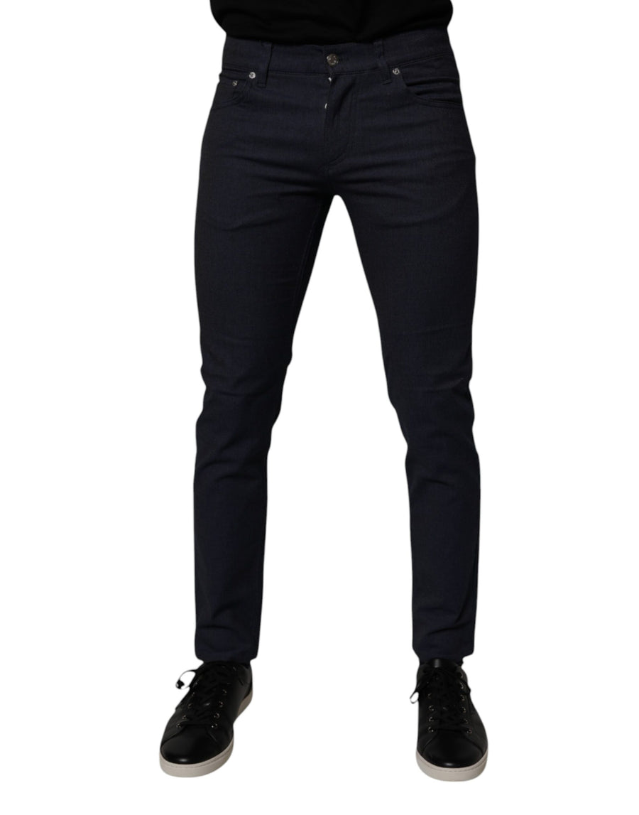 Dolce & Gabbana 98% Cotton 2% Elastane jeans in navy