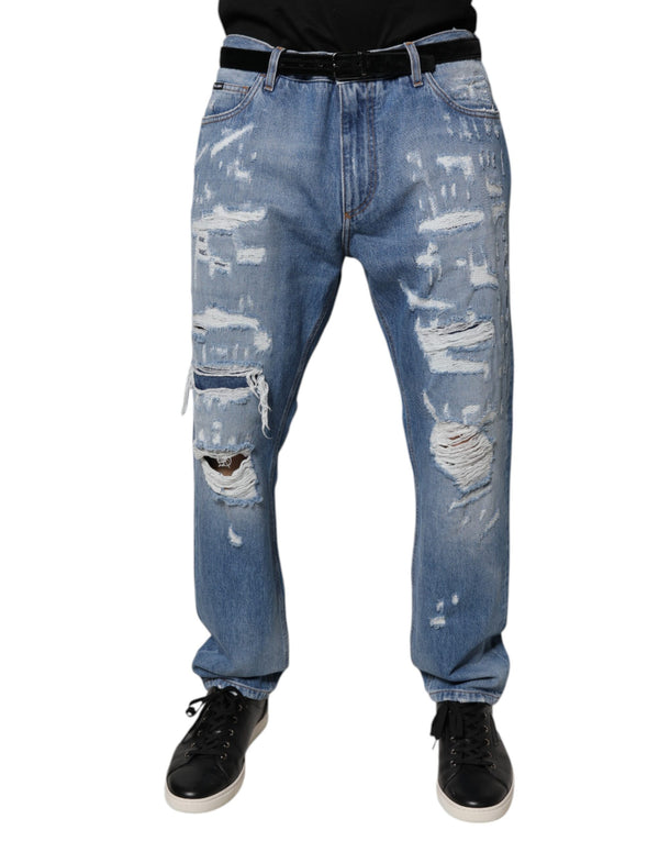 Dolce & Gabbana 100% Cotton jeans in blue