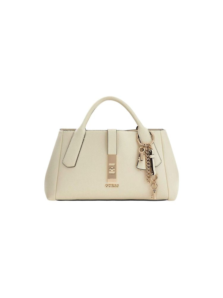 Guess 100% Polyurethane shoulder bag in beige