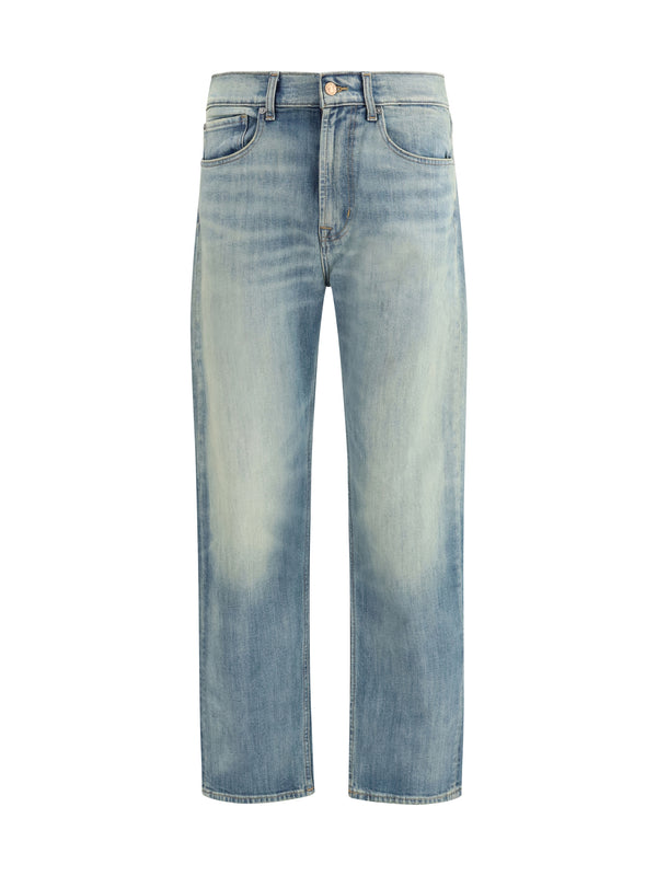 7for 98% Cotton; 2% Elastane jeans in blue