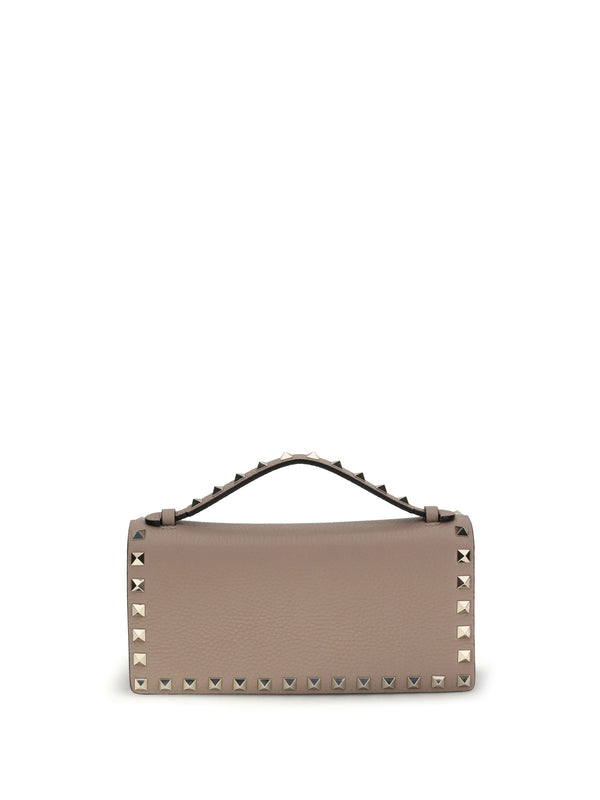 Valentino Garavani 100% calf leather wallet in beige