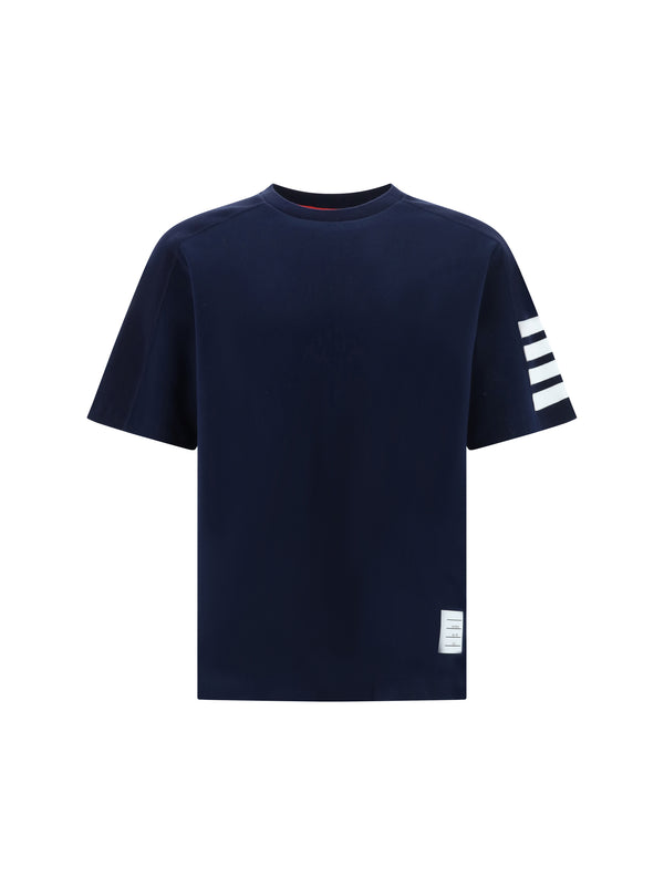 Thom Browne 100% Cotton t-shirt in navy