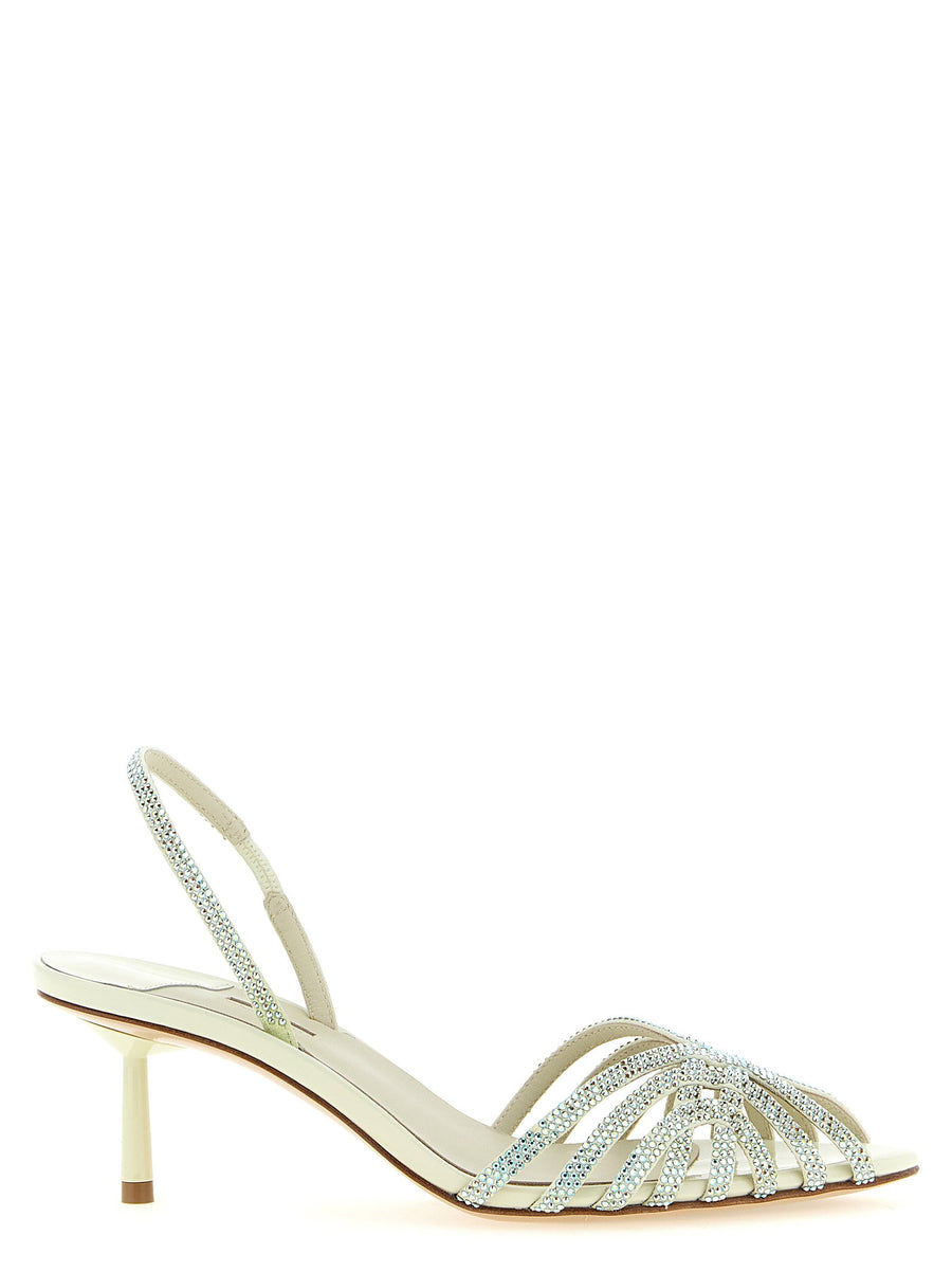 Le Silla Embrace Divina Heels — ivory