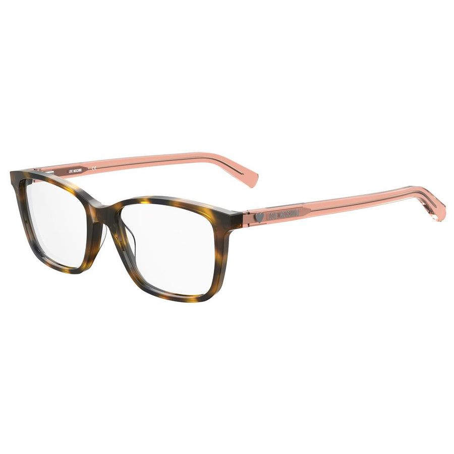 Love Moschino LMMOL56605LAC Acetate eyeglasses in brown