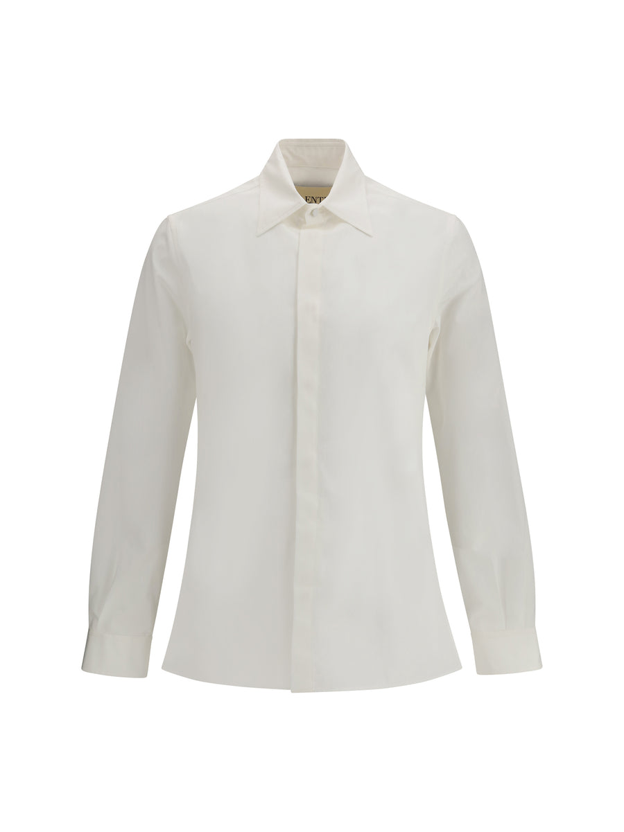 Valentino 100% Cotton shirt in white