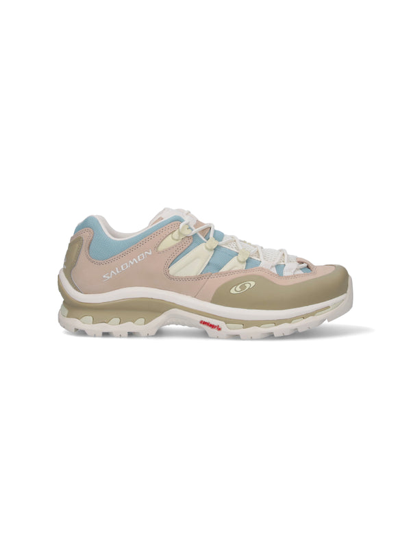 Salomon Suede sneaker in beige