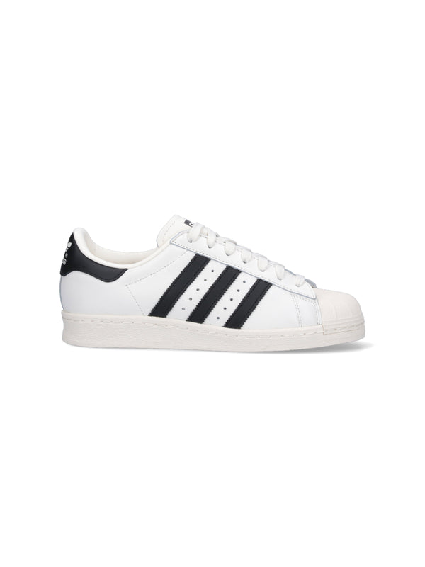 Adidas 100% Leather sneakers in white