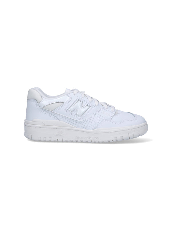 New Balance Leather sneaker in white